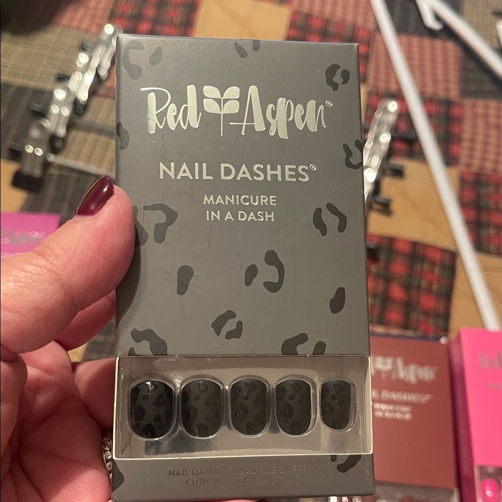 Raelyn Says Rawr Nail Dashes - Leopard Print